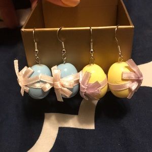 Vintage Easter Egg Earrings